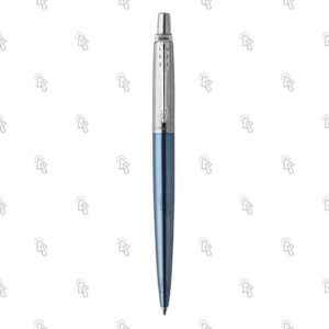 Penna Parker Jotter Original: colore inchiostro blu, colore fusto blu, medio