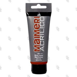 Colore acrilico Maimeri Acrilico: ocra rossa, 75 ml