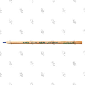 Pastelli a matita Giotto Di Natura: confezione con 12 pz., mina blu cobalto