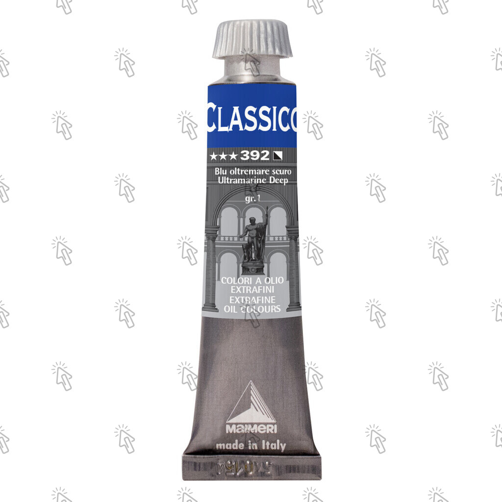 Colore ad olio Maimeri Classico: blu oltremare scuro, 20 ml
