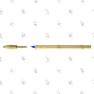 Penna Bic Cristal Shine: blu, 1 mm, cf. da 20 pz.