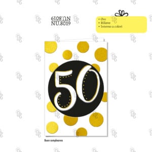 Biglietto aug. Cromo: auguri