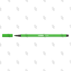 Pennarello Stabilo Pen 68: smeraldo chiaro, medio, cf. da 10 pz.
