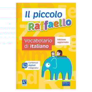 Libro per bambini Raffaello Vocabolario ll Piccolo Raffaello