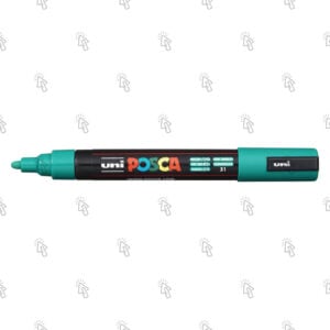 Pennarello acrilico Uni Posca PC-5M: verde smeraldo