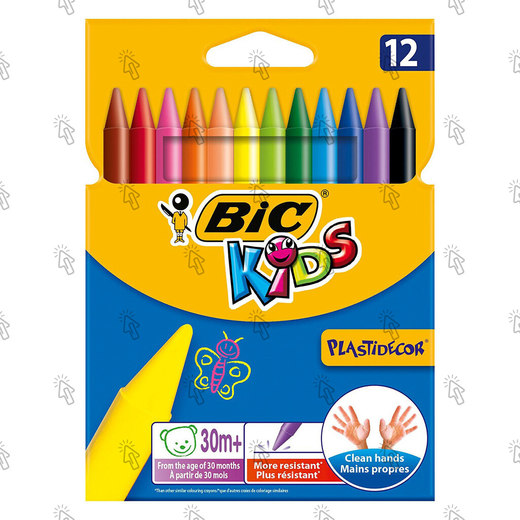 Pastelli a matita Bic Kids Evolution Ecolutions: blister app. da 12 u.