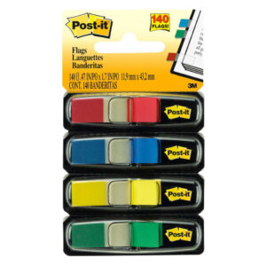 Segnapagina con lembo adesivo 3M Post-It Index 683-4: blu