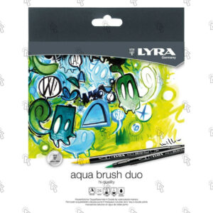 Pennarello Lyra Aqua Brush Duo: assortiti