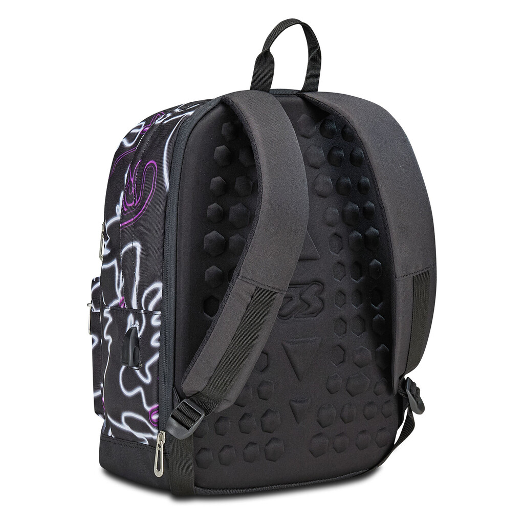 Zaino estensibile Seven The Double Pro Pockets: con Power Bank, Usb Plug - immagine 6
