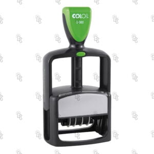 Timbro con datario autoinchiostrante Colop S 660 Green Line