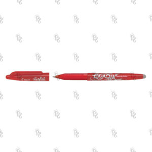 Penna gel Pilot Frixion Ball BL-FR5: rosso, 0.5 mm, cf. da 12 pz.