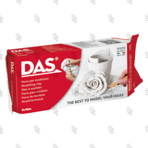 Pasta minerale per modellare Das: sacchetto di 1 kg