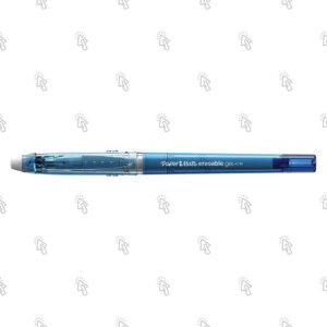 Penna gel Paper Mate InkJoy Erasable Gel: blu, medio, cf. da 12 pz.