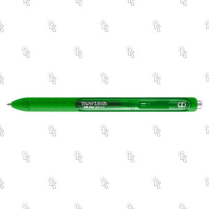 Penna gel Paper Mate InkJoy Gel: verde, medio, cf. da 12 pz.