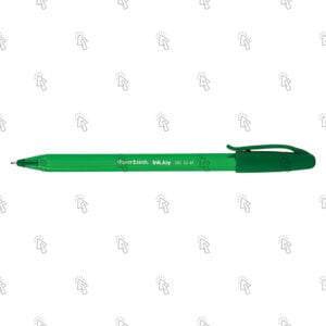 Penna Paper Mate InkJoy 100 CAP: verde, medio, cf. da 50 pz.