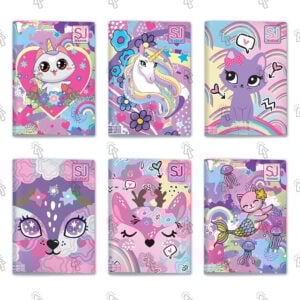 Maxi Seven Sj Gang Cartotecnica Animali Girl: A4
