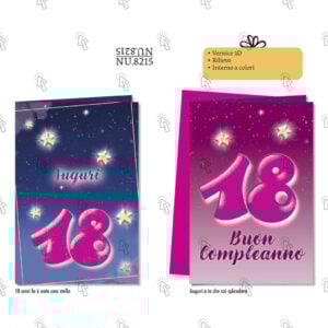 Biglietto aug. Cromo: 18 anni