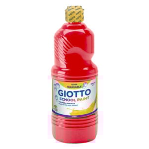 Colore a tempera Giotto School Paint: rosso scarlatto