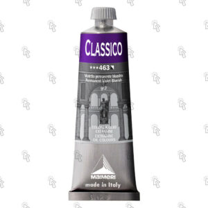 Colore ad olio Maimeri Classico: violetto permanente bluastro, 60 ml
