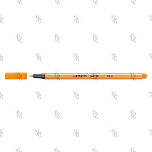 Penna a fibra Stabilo point 88: arancio, fine, cf. da 10 pz.