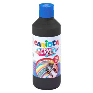 Colore acrilico Carioca: nero