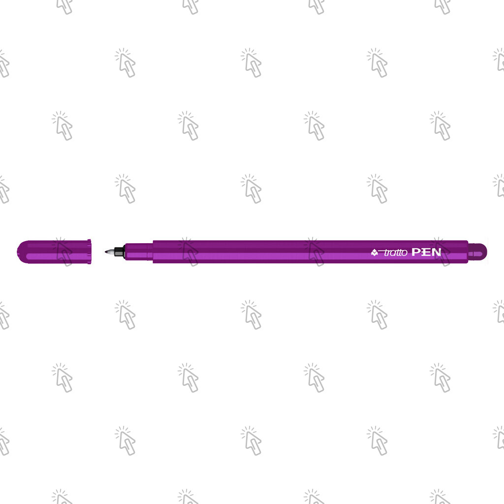 Penna a fibra Tratto Pen: porpora