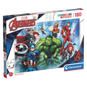 Puzzle Clementoni Supercolor: 180 pezzi