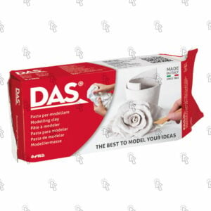 Pasta minerale per modellare Das: sacchetto di 0
