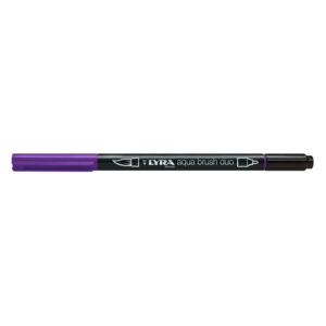 Pennarello Lyra Aqua Brush Duo: violetto bluastro
