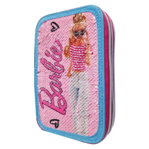 Astuccio 3 Zip MC Group: barbie