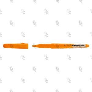 Evidenziatore a pennarello Tratto Emphasis: confezione con 12 pz., inchiostro arancione