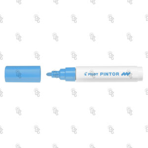 Marcatore Pilot Pintor Pastel SW-PT-M: blu pastello, medio, cf. da 6 pz.