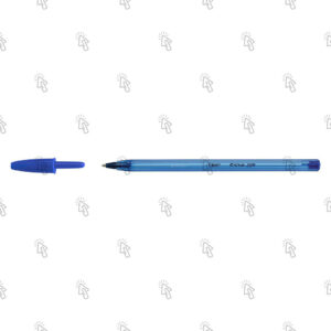 Penna Bic Cristal Soft: blu, 1.2 mm, cf. da 50 pz.