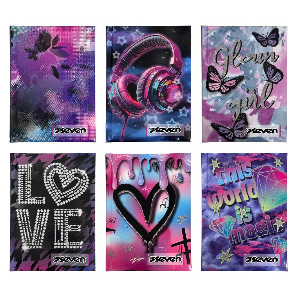 Diario Seven STD Cartotecnica: 12 mesi