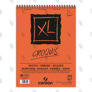 Carta per il disegno Canson XL Schizzo: in fogli, blocco (album) con 120 u., 21 × 29,7 cm