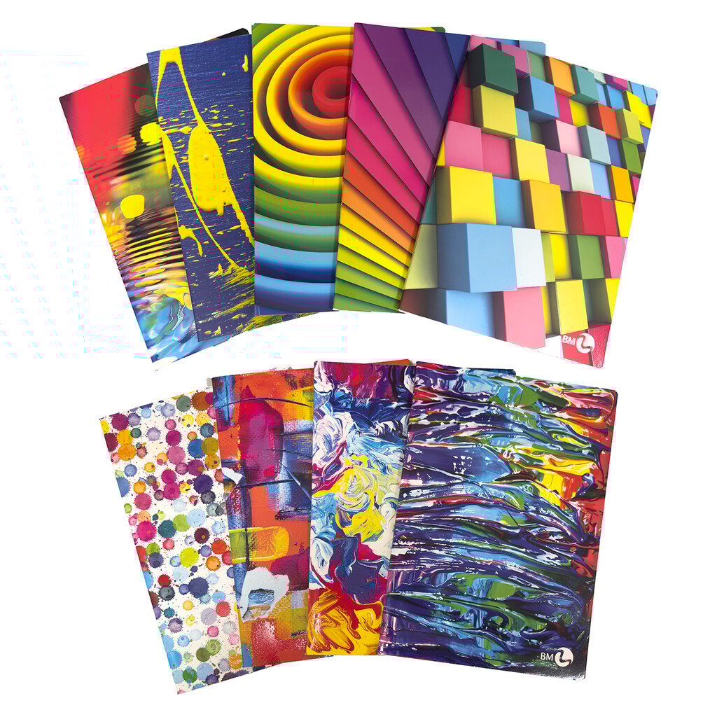 Maxi BM Different Arcobaleno: 21 X 29.7 cm