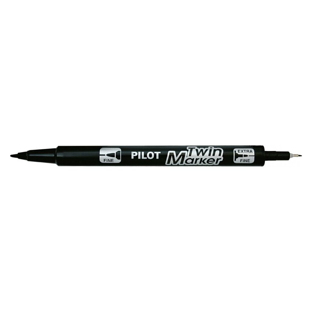 Marcatore Pilot Twin Marker BeGreen SCA-TM-BG: nero