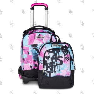 Zaino trolley Seven Jack 3WD Detach: Quick Graffiti Girl