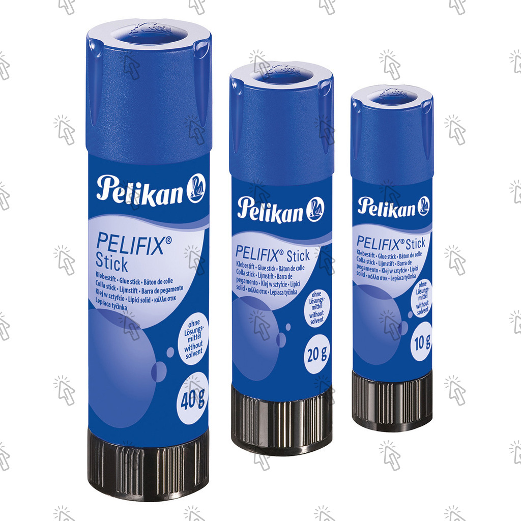 Colla solida Pelikan Pelifix Stick: stick da 10 g, confezione con 30 pz.