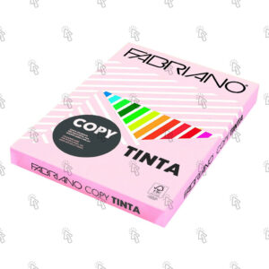 Carta per la stampa Fabriano Copy Tinta A3 Unicolor 80, Colori Tenui: risma di 250 fogli, rosa
