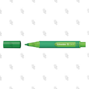 Penna a fibra Schneider Link-It: black forest green, 1.0 mm, cf. da 10 pz.