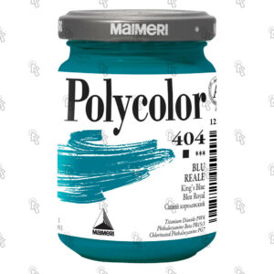 Colore vinilico Maimeri Polycolor: blu reale, 140 ml
