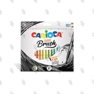Pennarello Carioca Super Brush: assortiti
