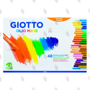Pastelli ad olio Giotto Olio Maxi: astuccio con 48 u.