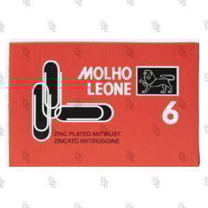 Fermagli zincati Molho Leone: N° 6 (58 mm)