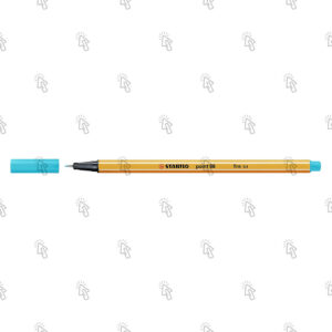 Penna a fibra Stabilo point 88: azzurro, fine, cf. da 10 pz.