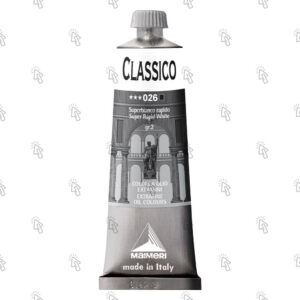 Colore ad olio Maimeri Classico: super bianco rapido, 60 ml