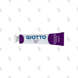 Colori a tempera Giotto Extra Fine: tubetto da 7,5 ml, confezione con 10 u., violetto