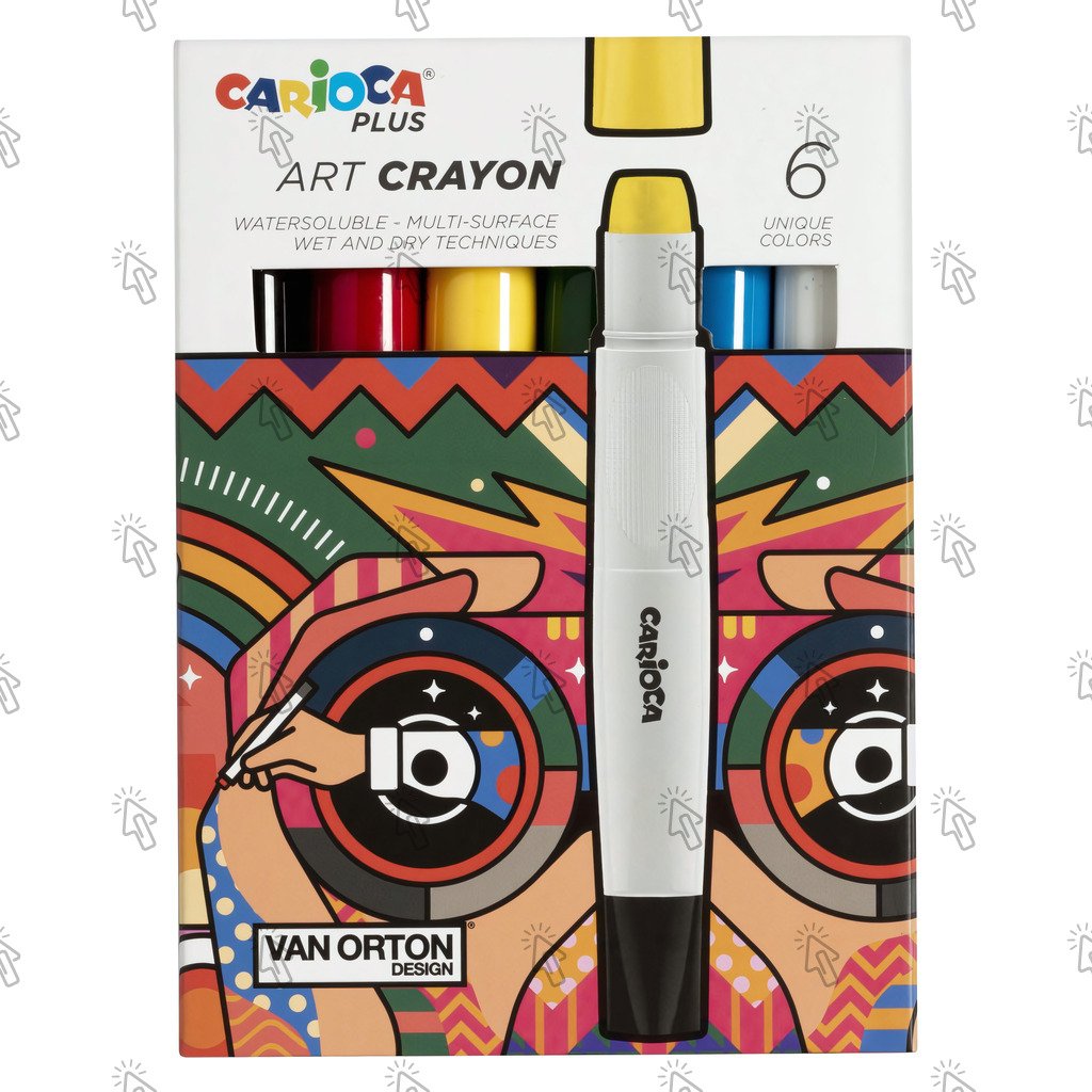 Pastelli a tempera Carioca Plus Art Crayon: assortiti