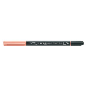 Pennarello Lyra Aqua Brush Duo: incarnato scuro